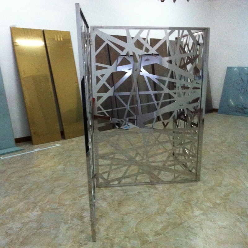 Stainless steel screen laser cutting