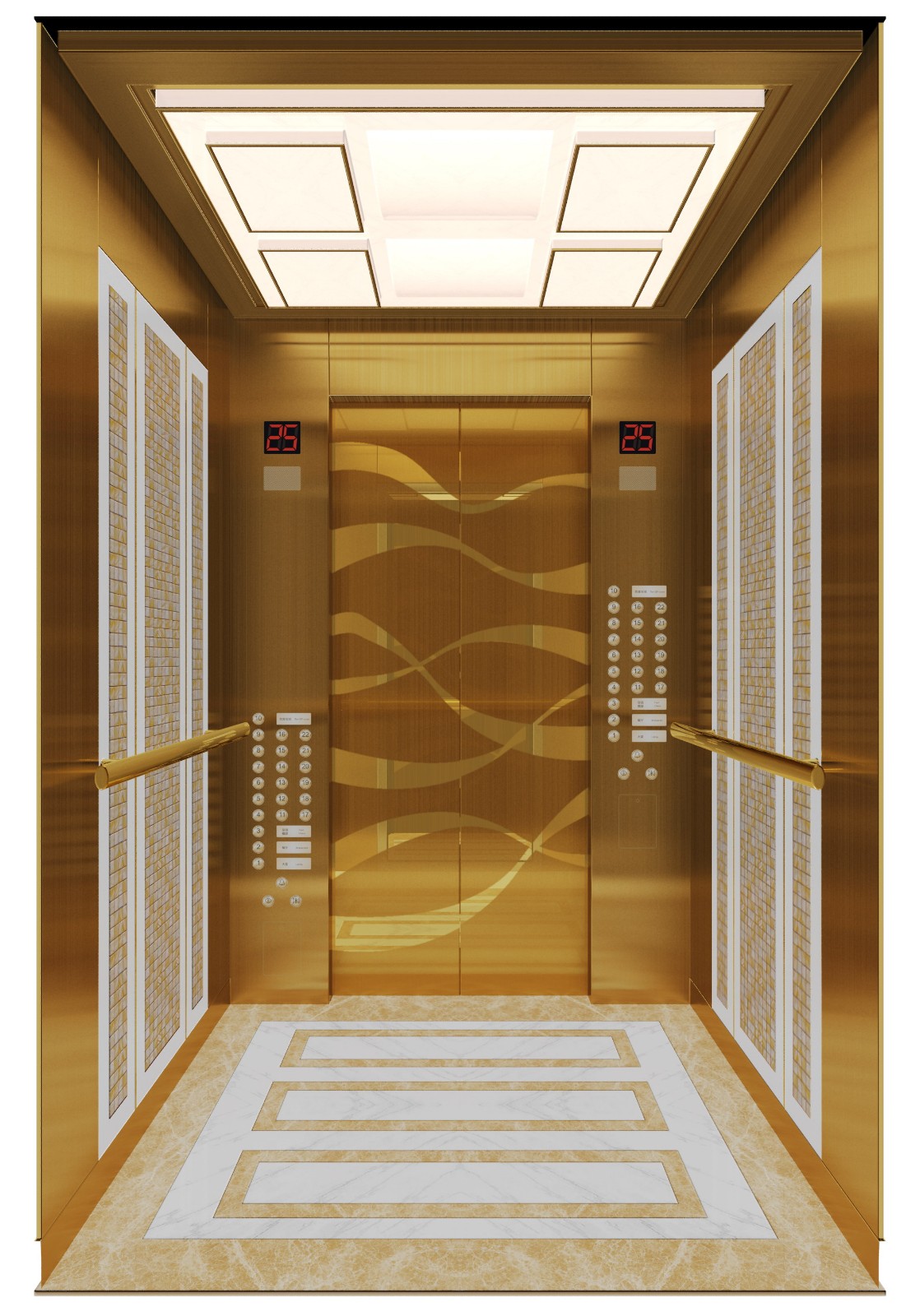 Stainless steel has the advantages of excellent strength, corrosion resistance, beauty and environmental protection, and has become one of the important materials for making elevators.