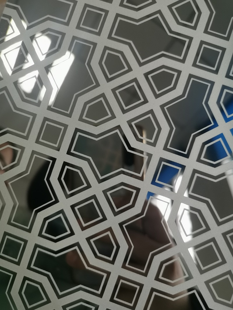 About etching stainless steel sheet