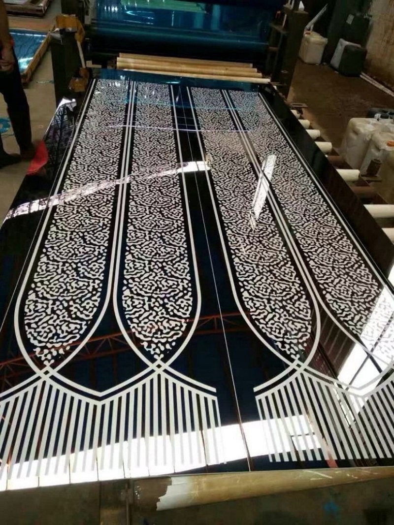 About etching stainless steel sheet