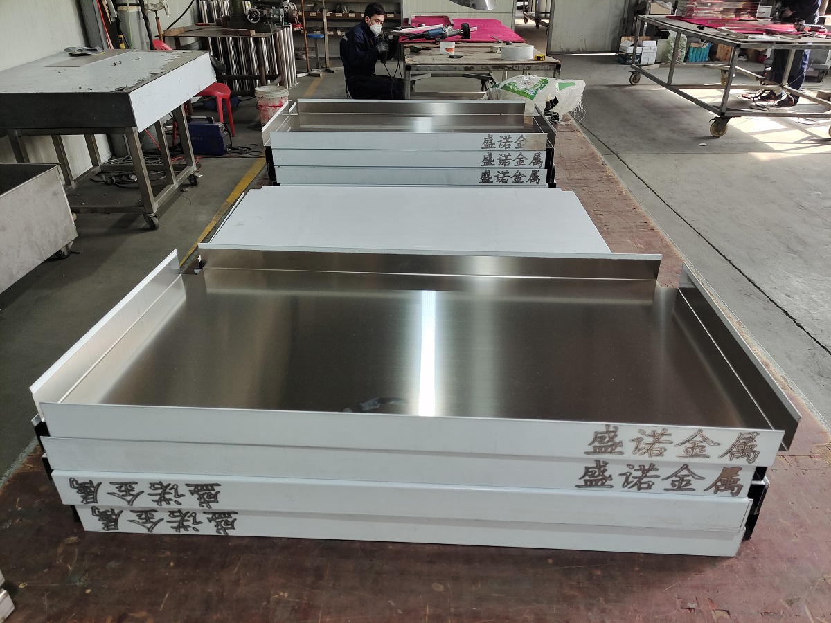 Stainless steel machine casing