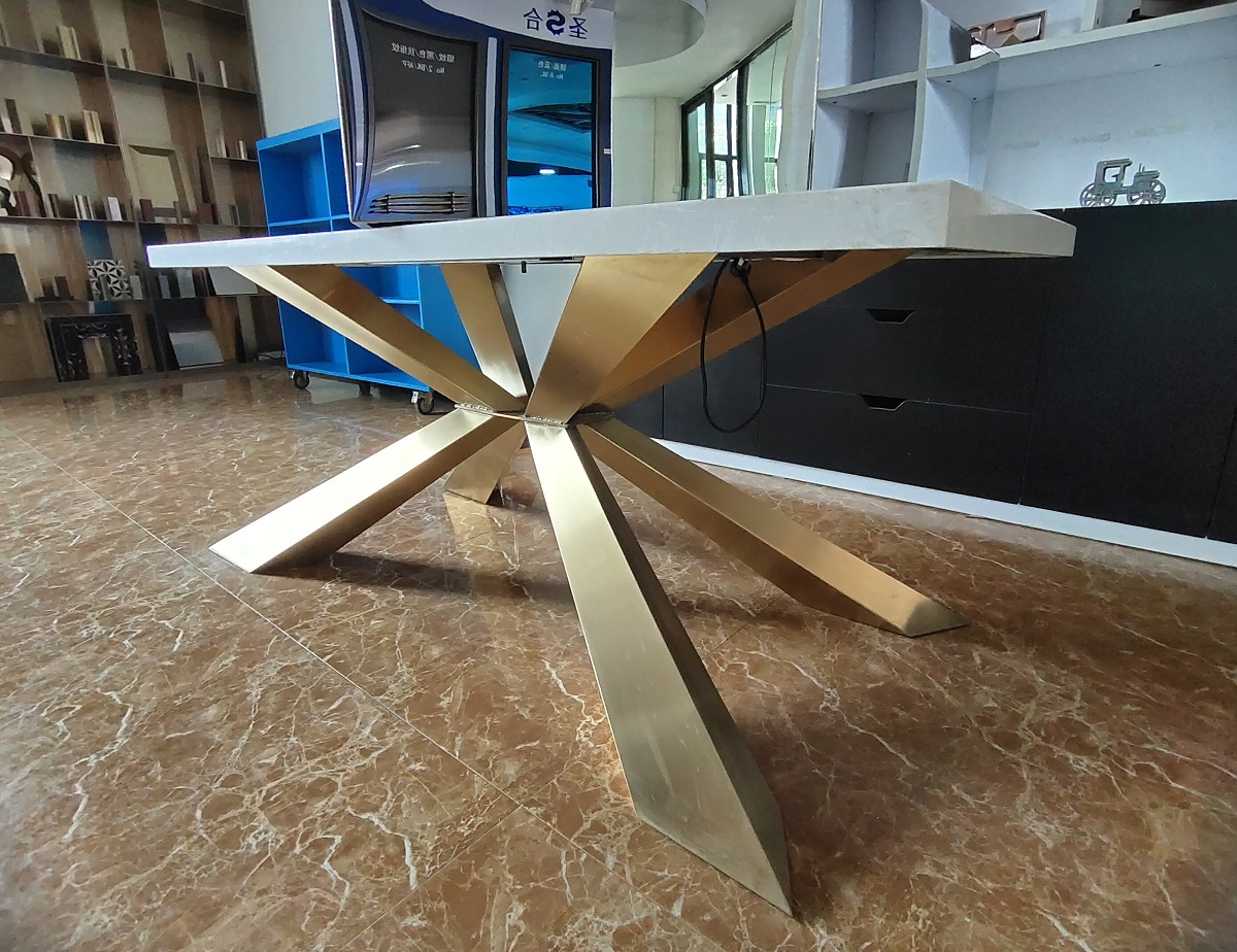 Stainless steel tea table