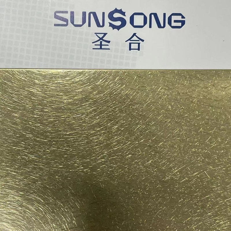 Vibration pvd coating stainless steel sheet