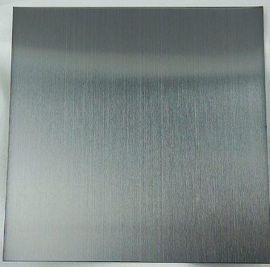 Brushed stainless steel