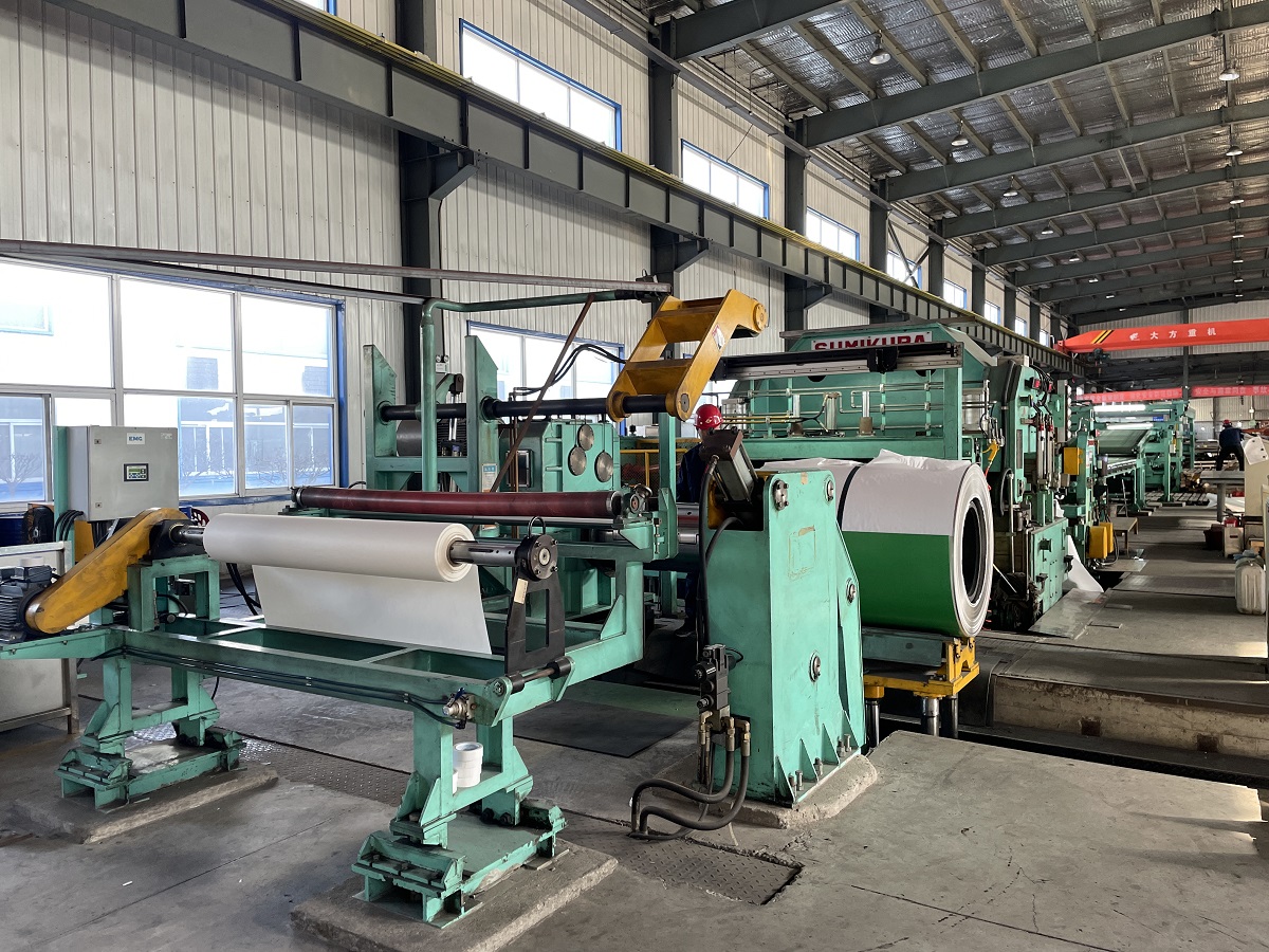 Stainless steel flying shear machine