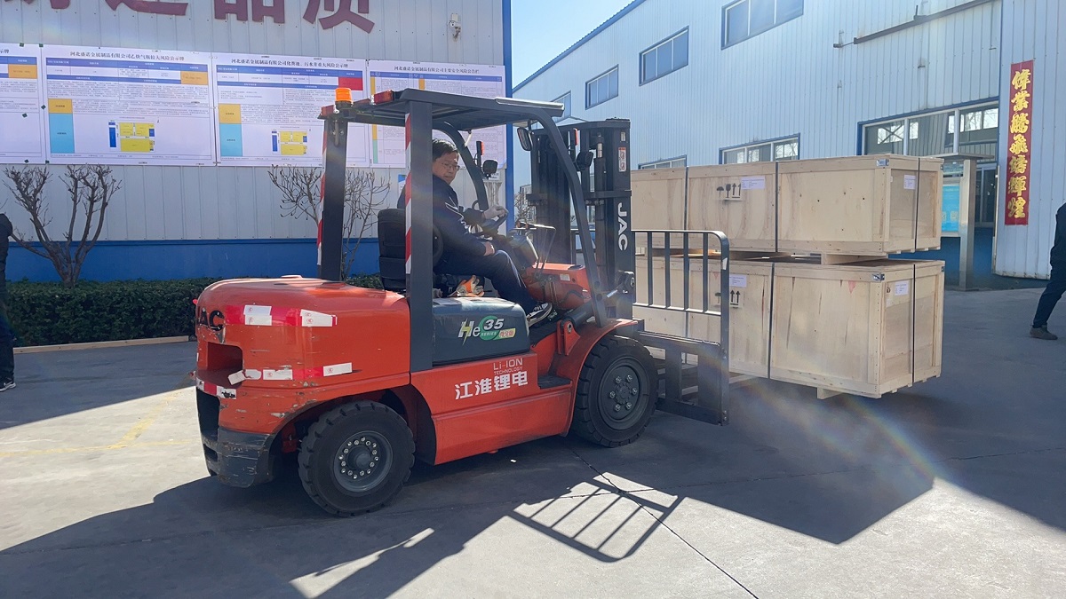 Delivery of ss fabricaitons