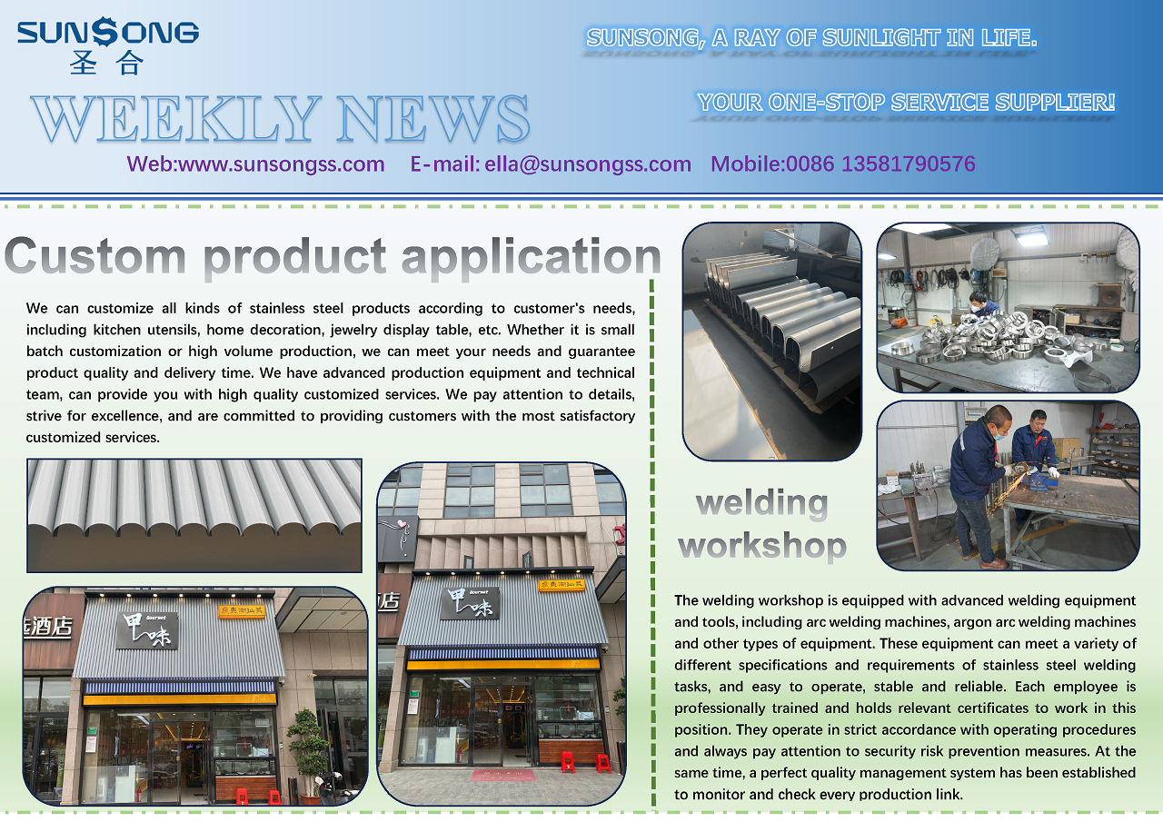 Custom product application welding  workshop