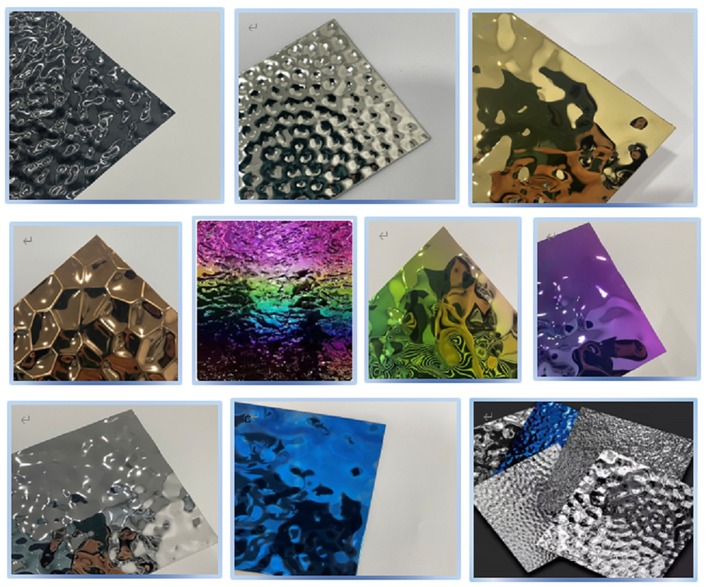 Water ripple sheet Aplication