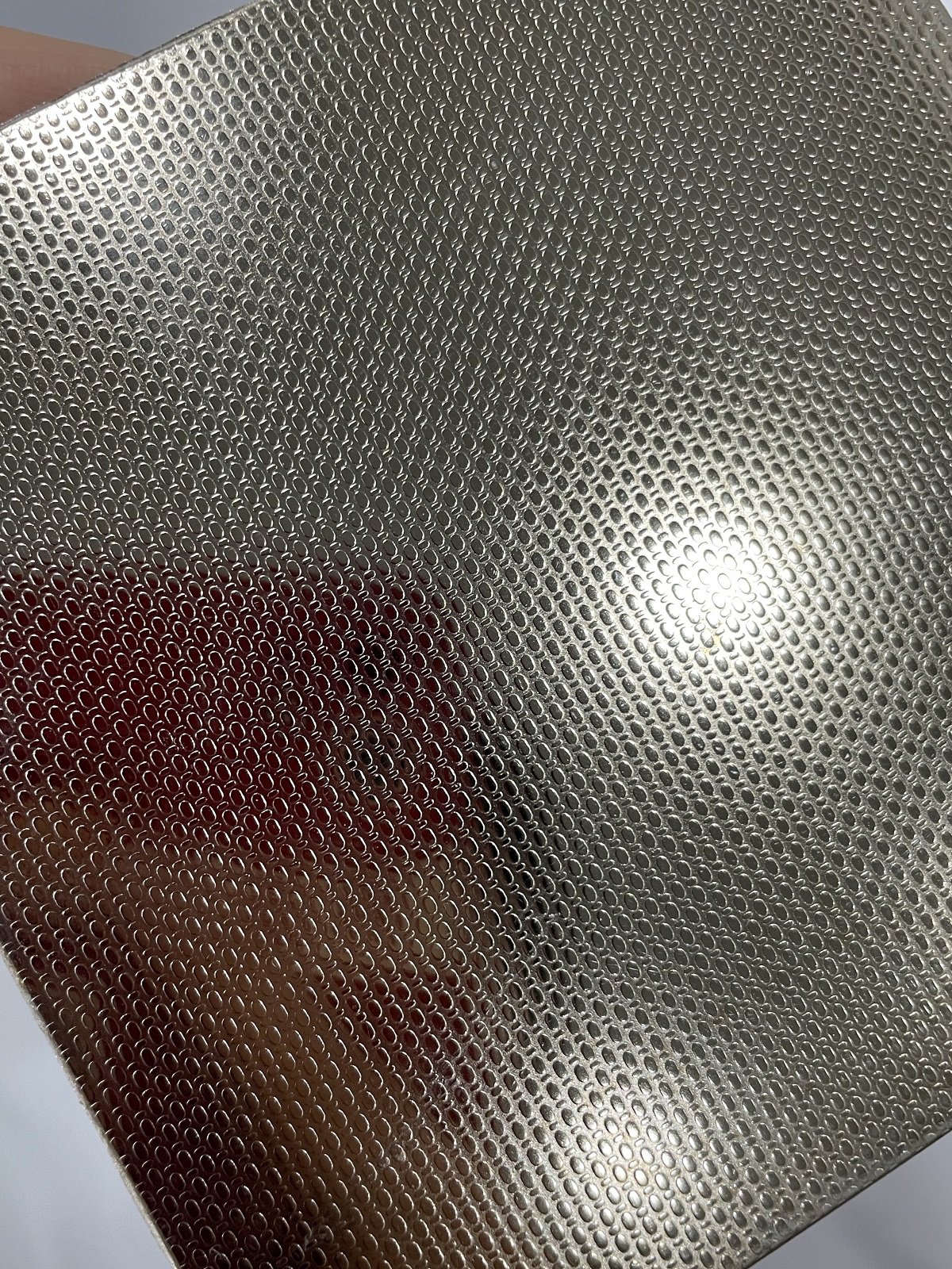 Pearl Acrylic EMBOSSED DESIGN STAINLESS STEEL SHEETS