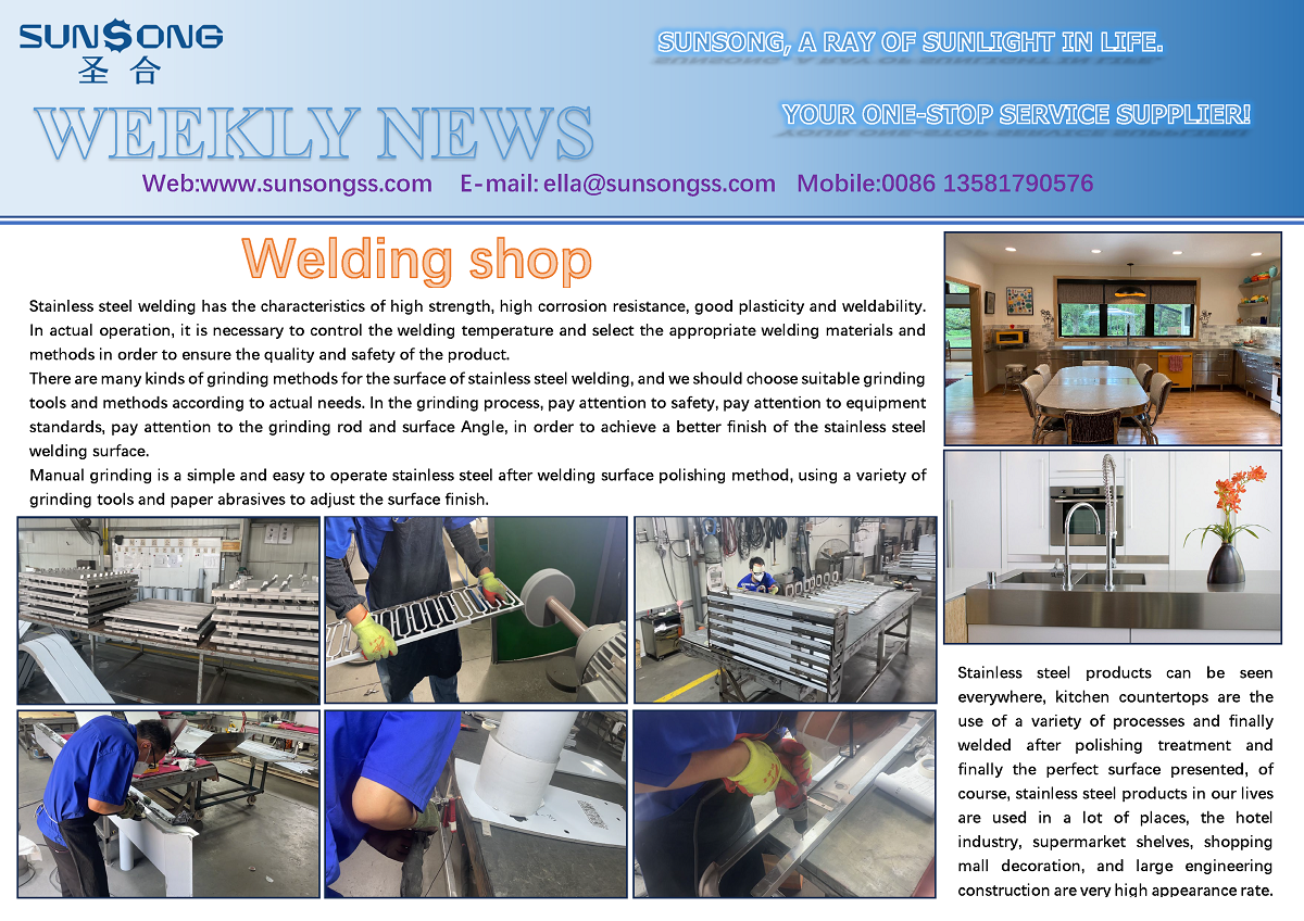Welding shop