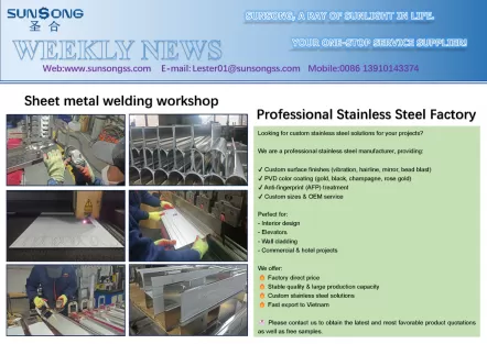 Sheet metal welding workshop factory
