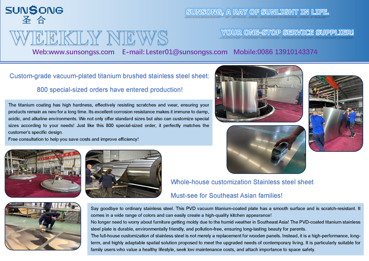 800 special-sized orders have entered production