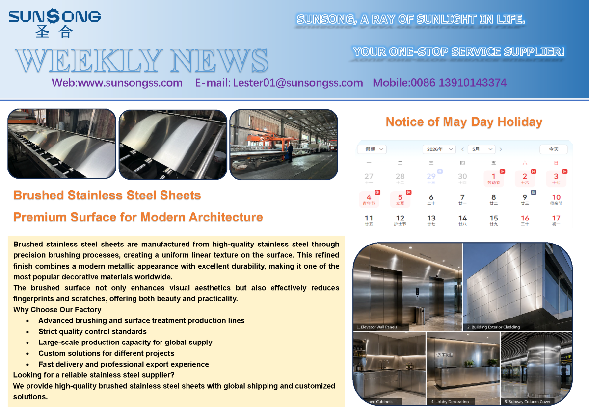 Brushed Stainless Steel Sheets