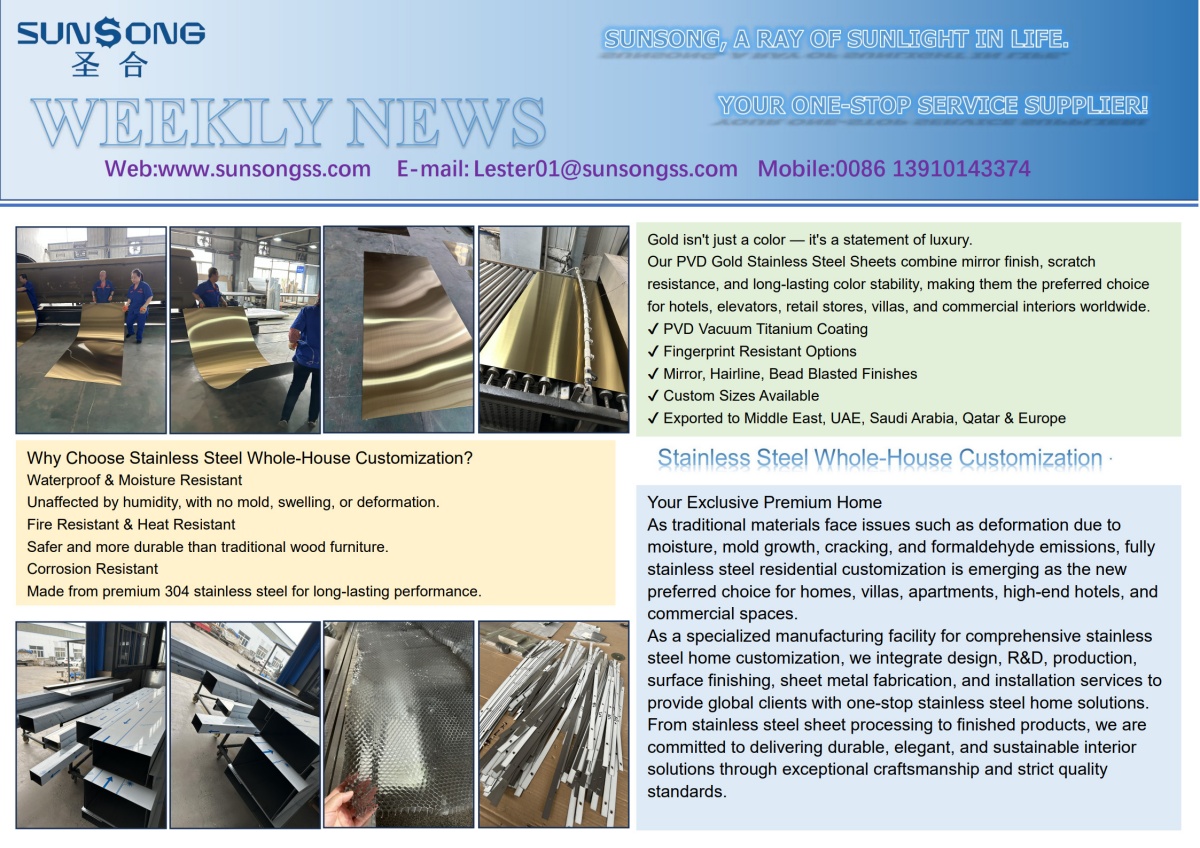 Why Choose Stainless Steel Whole-House Customization?