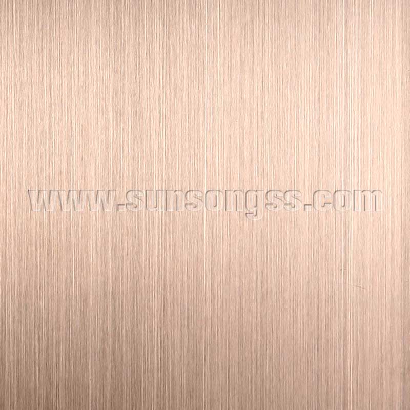 Hairline Nickel Silver stainless steel sheet