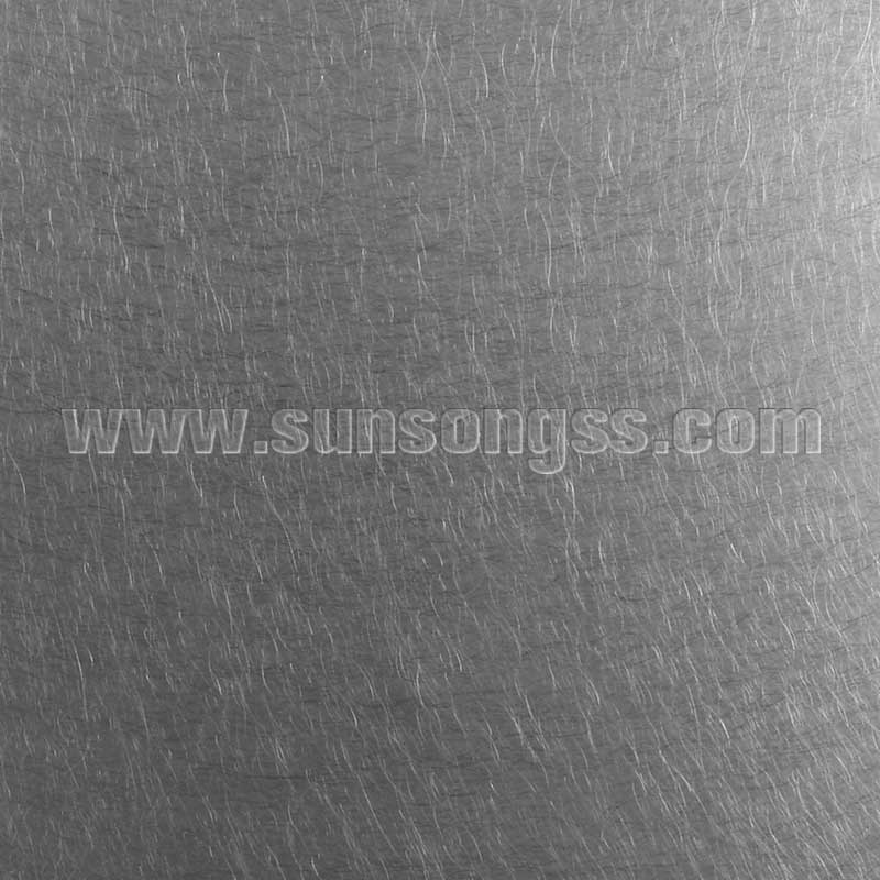 Decorative Black Stainless Steel Sheet with Vibration