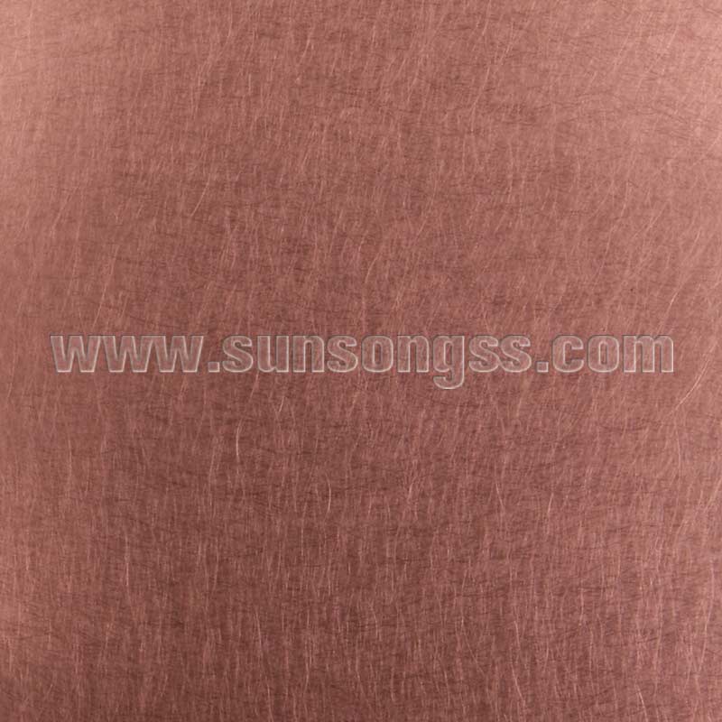 Vibration Brown Stainless Steel Sheet