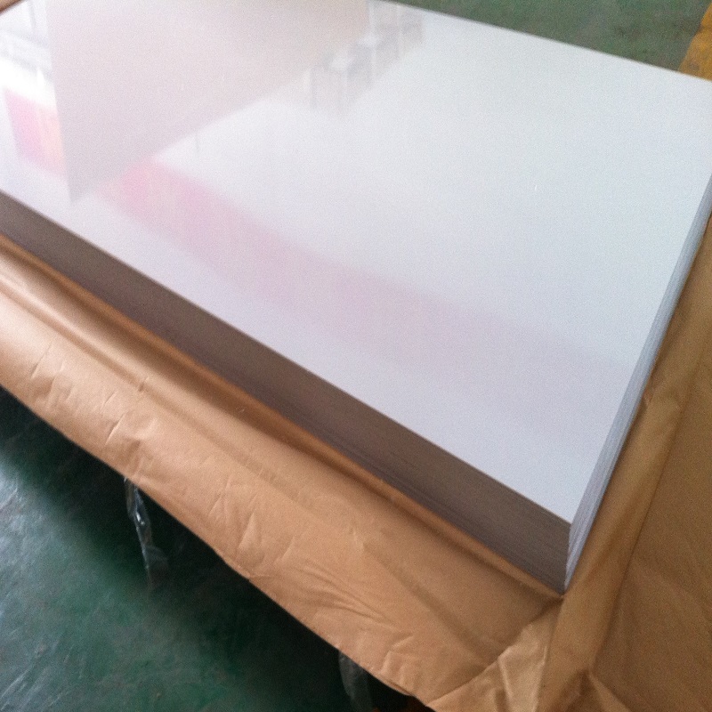 Silver coated hairline stainless steel sheet