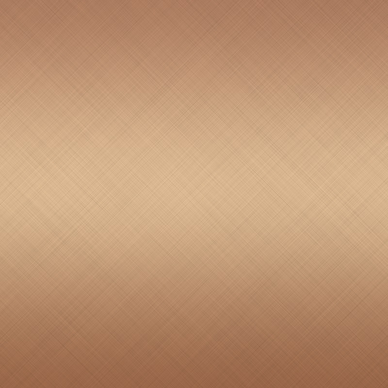 Cross Hairline Gold Rose Stainless Steel Sheet