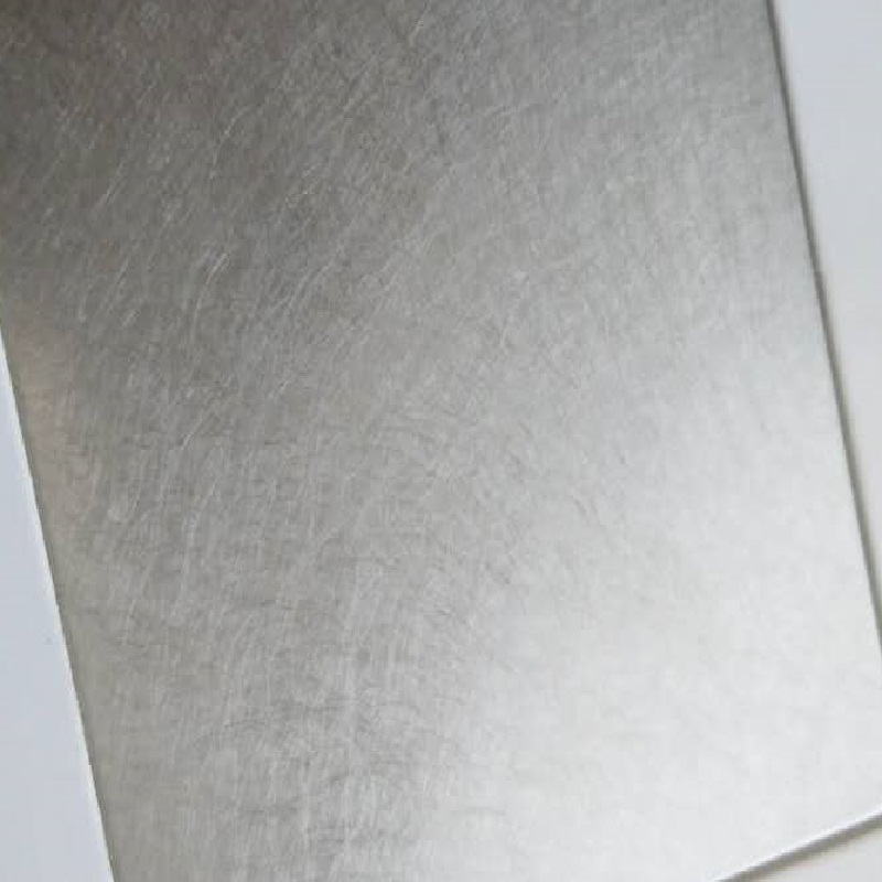 Silver Vibration Stainless Steel Sheet