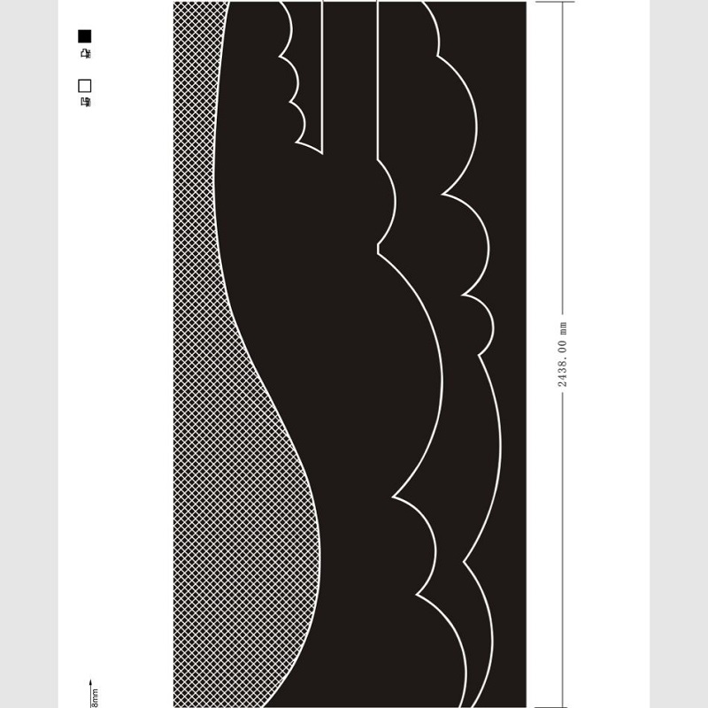 Etched pattern SS-100