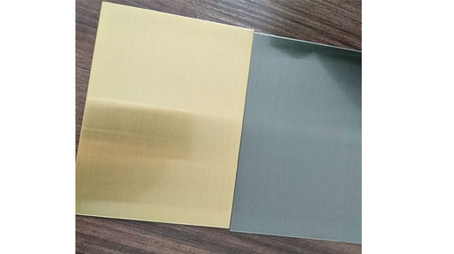 [High quality Stainless Steel Hairline for sale China]Attention to the use of color stainless steel sheet