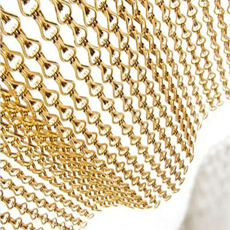 Stainless Steel Mesh Curtain with PVD