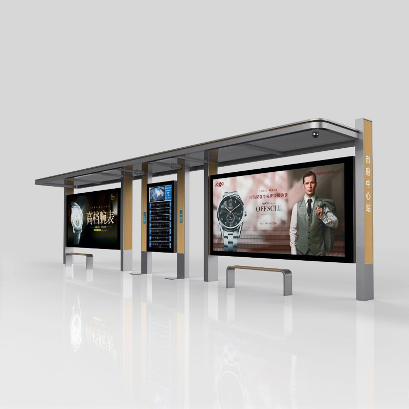  LED Smart Bus Shelter