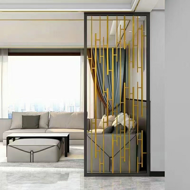 Black fame Room Divider