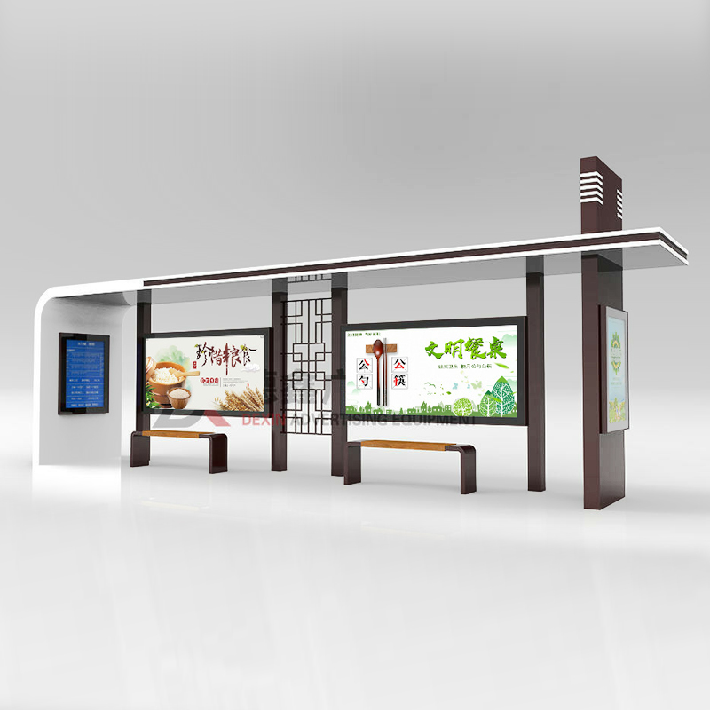 OEM Metal Bus Shelter