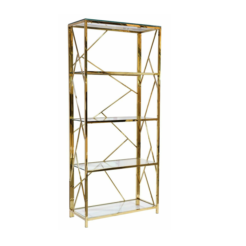 Gold PVD Book Shelf