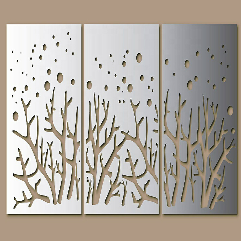 Stainless Steel Screen via Laser cut