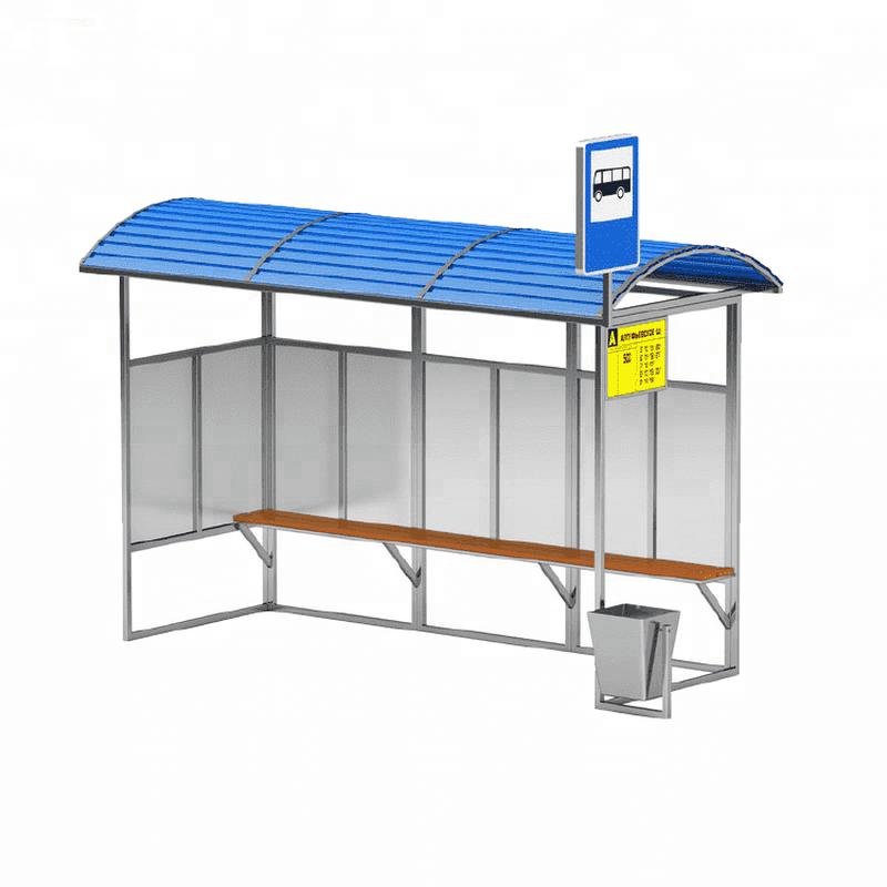 Simple Glass Bus Shelter