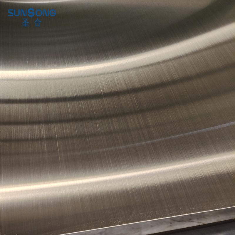 Hairline Nickel Silver stainless steel sheet