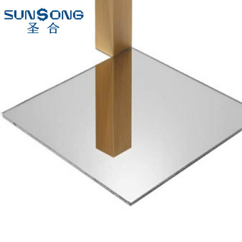Mirror Silver stainless steel sheet