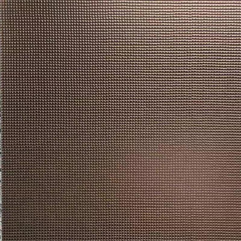 Linen pattern (bronze) Embossed Stainless Steel Sheet