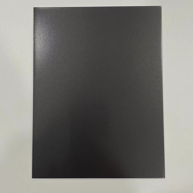 Decorative Bead Blasted Black Stainless Steel Sheet