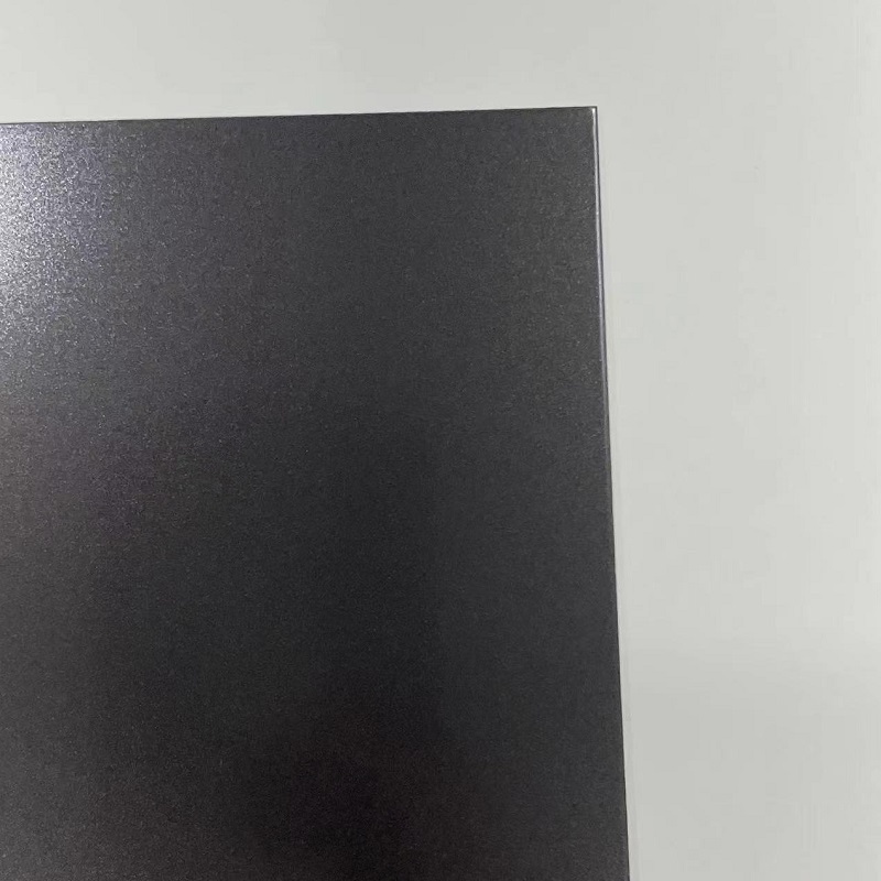 Decorative Bead Blasted Black Stainless Steel Sheet