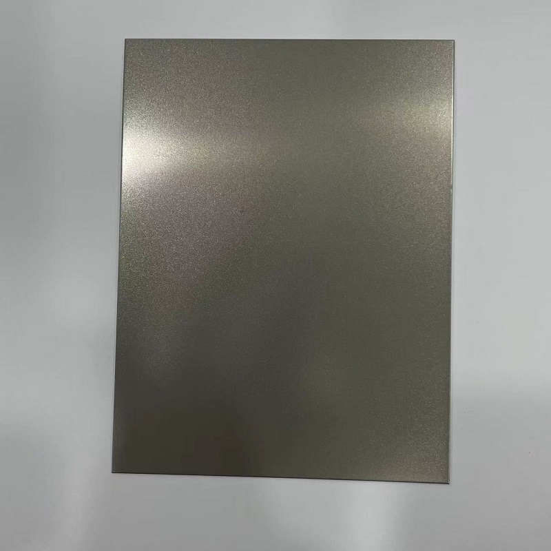 Nickel Silver Bead Blasted Stainless Steel Sheets