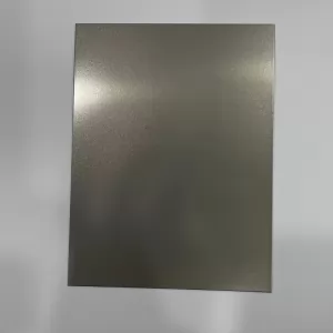 Nickel Silver Bead Blasted Stainless Steel Sheets