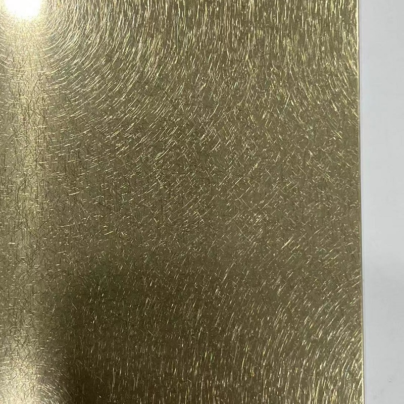 Nickel Silver Vibration Decoration Stainless Steel Sheet