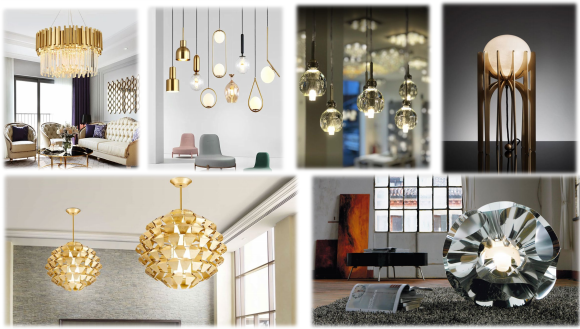 Modern Creative Chandelier&Metal Pendant Lamp