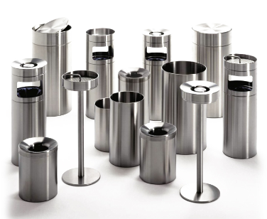 Should Your Business Use Plastic or Stainless Steel Trash Cans?
